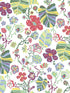 Gwyneth Floral fabric in multicolor color - pattern number 2903-25808 - by A Street Prints in the Bluebell collection