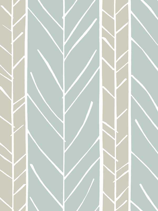 Lottie Stripe fabric in slate color - pattern number 2903-25820 - by A Street Prints in the Bluebell collection
