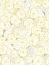 Emery Floral wallpaper in light yellow color - pattern number 2903-25834 - by A Street Prints in the Bluebell collection