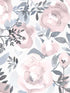 Orla Floral fabric in purple color - pattern number 2903-25840 - by A Street Prints in the Bluebell collection