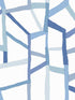 Tate Geometric Linen Look wallpaper in blue color - pattern number 2903-25849 - by A Street Prints in the Bluebell collection
