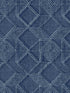 Moki Lattice Geometric wallpaper in blue color - pattern number 2969-26017 - by A Street Prints in the Pacifica collection