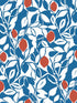 Loretto Citrus wallpaper in blue color - pattern number 2969-26024 - by A Street Prints in the Pacifica collection