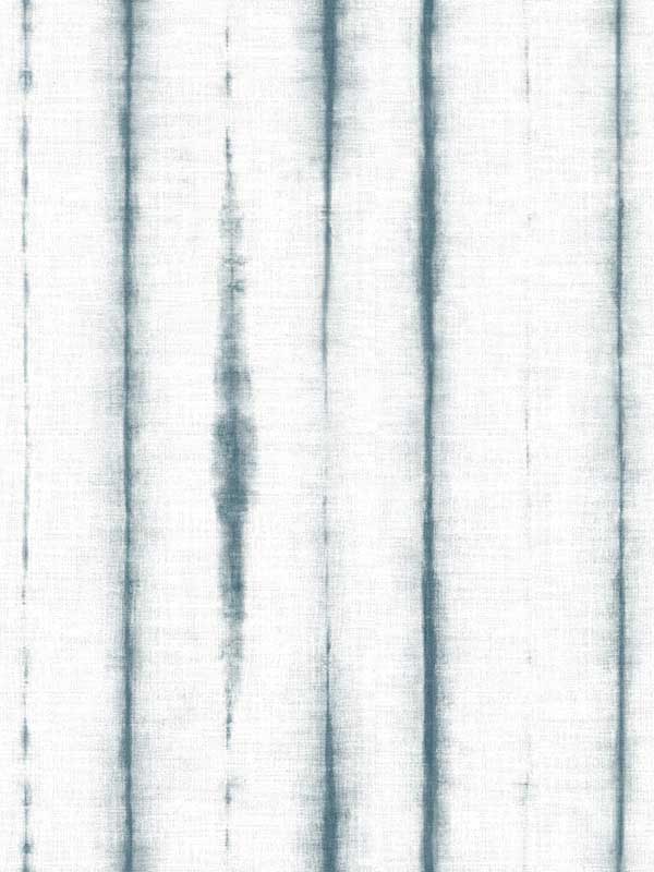 Orleans Shibori Faux Linen wallpaper in teal color - pattern number 2969-26052 - by A Street Prints in the Pacifica collection