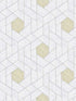 Granada Geometric fabric in silver color - pattern number 2964-25901 - by A Street Prints in the Scott Living collection