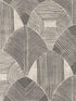 Westport Geometric fabric in charcoal color - pattern number 2964-25928 - by A Street Prints in the Scott Living collection