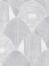 Westport Geometric fabric in pewter color - pattern number 2964-25929 - by A Street Prints in the Scott Living collection
