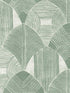 Westport Geometric fabric in green color - pattern number 2964-25932 - by A Street Prints in the Scott Living collection