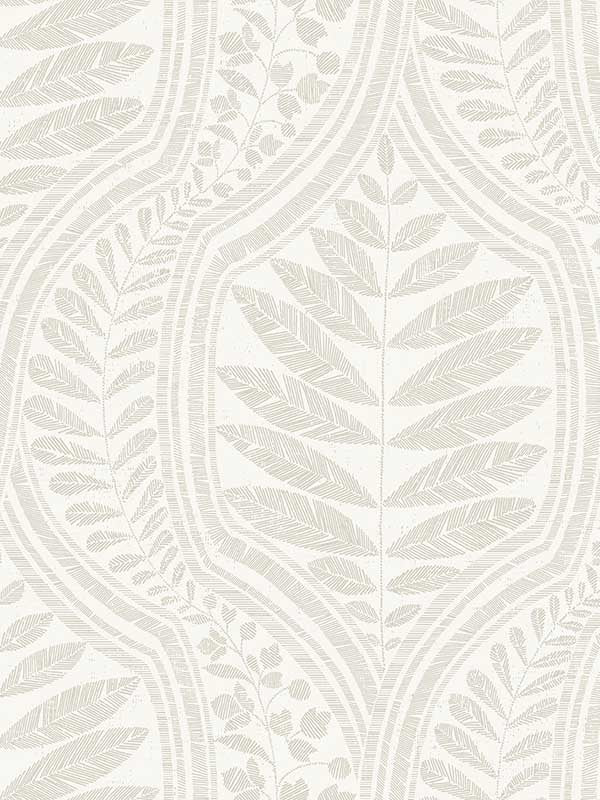 Juno Ogee wallpaper in beige color - pattern number 2964-25949 - by A Street Prints in the Scott Living collection