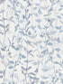 Thea Floral Trail fabric in blue color - pattern number 2964-25966 - by A Street Prints in the Scott Living collection