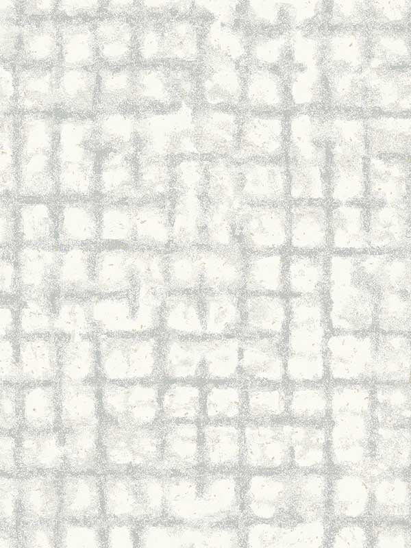 Shea Distressed Geometric wallpaper in light grey color - pattern number 2964-87348 - by A Street Prints in the Scott Living collection