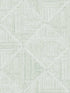 Cade Geometric fabric in green color - pattern number 2975-26211 - by A Street Prints in the Scott Living Second Edition collection