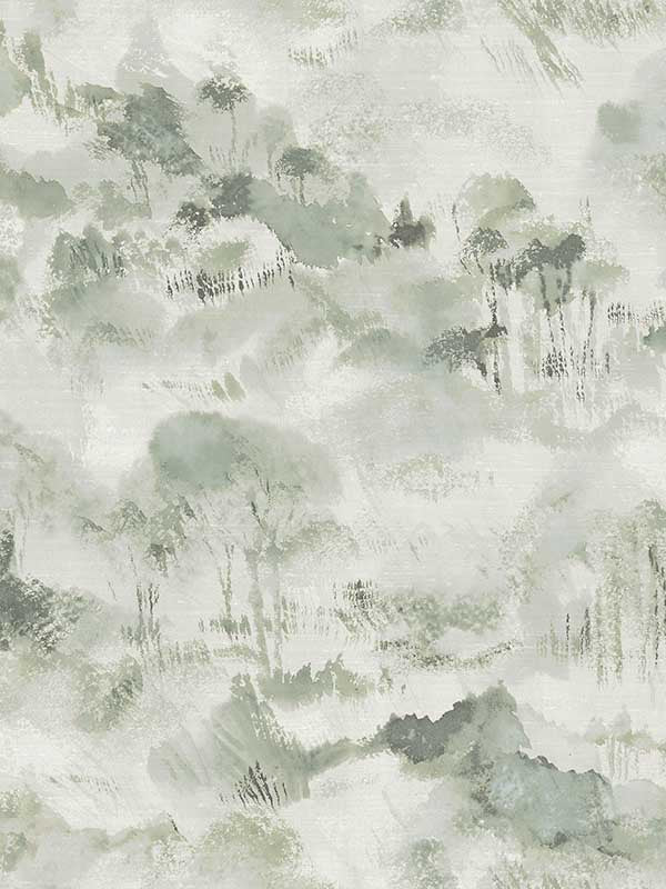 Nara Toile fabric in sage color - pattern number 2975-87547 - by A Street Prints in the Scott Living Second Edition collection