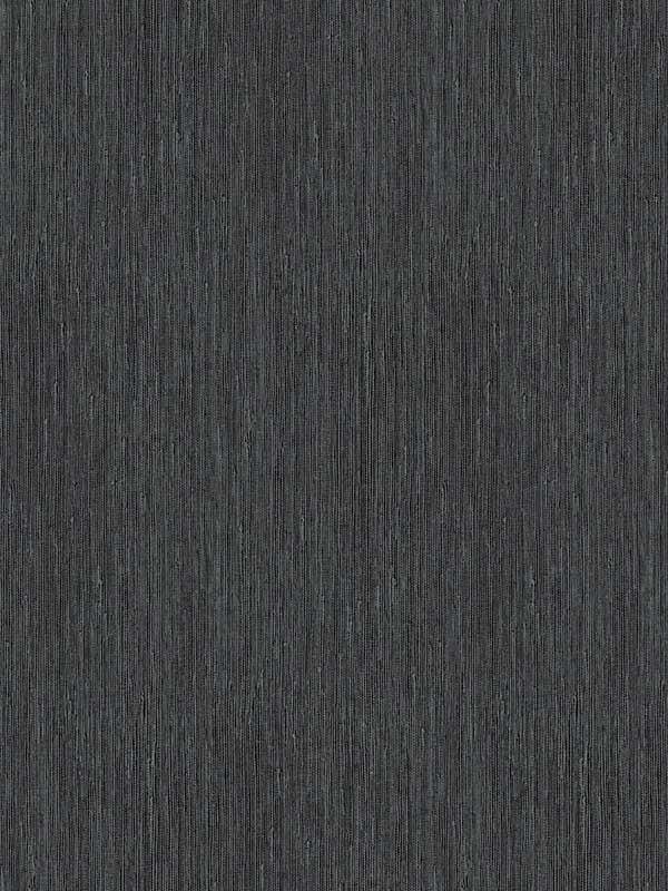 Seagrass wallpaper in black and silver color - pattern number Y6201801 - by York in the Grasscloth Resource Library collection