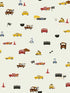 Disney and Pixar Cars Racing Spot fabric in cream color - pattern number DI0922 - by York in the Disney Kids Vol 4 collection