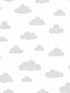 Disney Winnie the Pooh Cloud fabric in grey color - pattern number DI0974 - by York in the Disney Kids Vol 4 collection