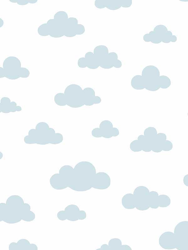 Disney Winnie the Pooh Cloud fabric in gray color - pattern number DI0976 - by York in the Disney Kids Vol 4 collection
