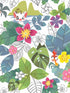 Disney Moana Jungle fabric in pink green color - pattern number DI0994 - by York in the Disney Kids Vol 4 collection