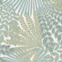 Velvet Leaves wallpaper in ivory and sage color - pattern number 2262 - by Schumacher in the Borastapeter collection