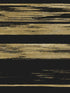 Horizontal Dry Brush fabric in black and gold color - pattern number KT2151 - by Ronald Redding in the 24 Karat collection