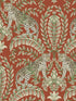 Jungle Leopard fabric in orange color - pattern number KT2201 - by Ronald Redding in the 24 Karat collection