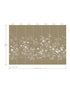 Flowering Vine Chino 7 Panel mural in brown color - pattern number KT2263M - by Ronald Redding in the 24 Karat collection