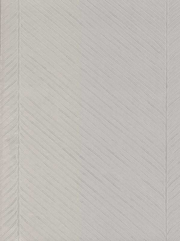 Palm Chevron fabric in grey and silver color - pattern number TC2698 - by York in the Tropics Resource Library collection