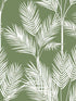 King Palm Silhouette fabric in green color - pattern number CV4411 - by York in the Waters Edge Resource Library collection