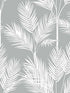 King Palm Silhouette fabric in grey color - pattern number CV4412 - by York in the Waters Edge Resource Library collection