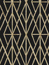 Riviera Bamboo Trellis fabric in black color - pattern number CV4448 - by York in the Waters Edge Resource Library collection