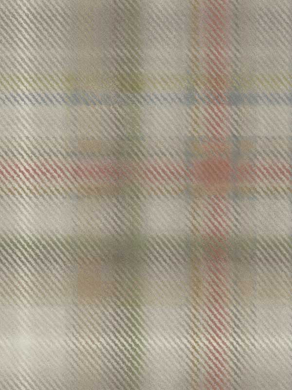 Sterling Plaid wallpaper in neutral color - pattern number HO2156 - by Ronald Redding in the Traveler collection