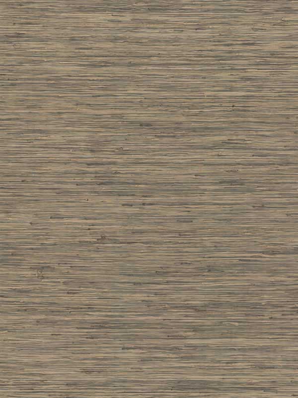 Threaded Jute wallpaper in grey and off white color - pattern number OG0518 - by Ronald Redding in the Traveler collection