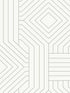 Diverging Diamonds fabric in white color - pattern number CI2374 - by Candice Olson in the Modern Artisan Second Edition collection