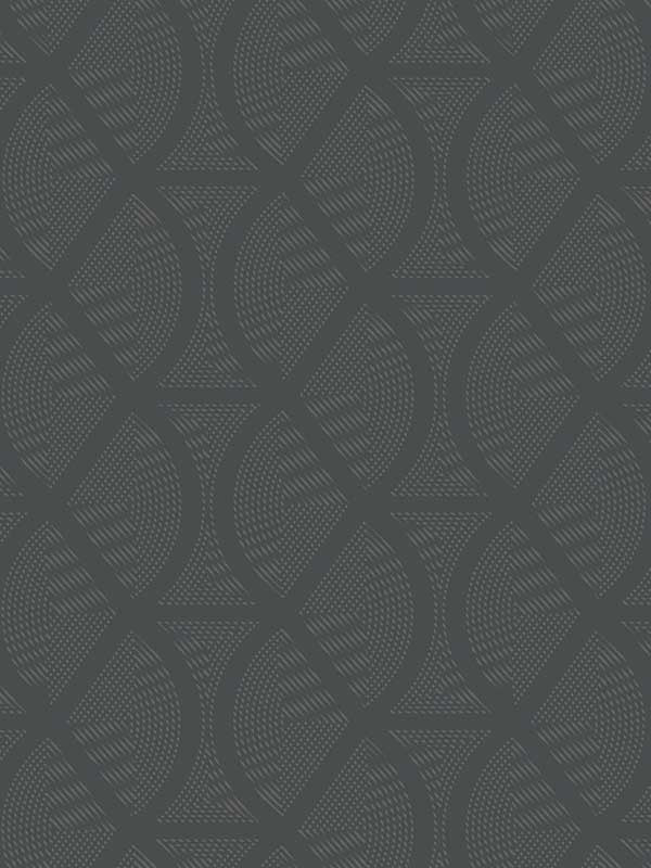 Opposites Attract fabric in dark grey color - pattern number CI2383 - by Candice Olson in the Modern Artisan Second Edition collection
