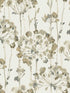 Flourish wallpaper in taupe metallic color - pattern number CN2103 - by Candice Olson in the Modern Artisan Second Edition collection