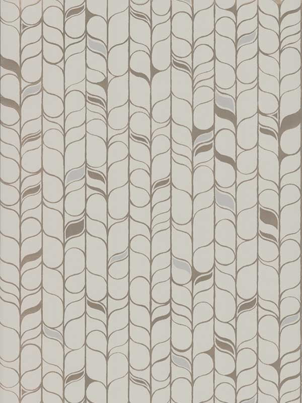 Perfect Petals fabric in beige and gold color - pattern number OS4206 - by Candice Olson in the Modern Nature Second Edition collection