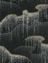 Moonlight Pearls fabric in black color - pattern number OS4261 - by Candice Olson in the Modern Nature Second Edition collection