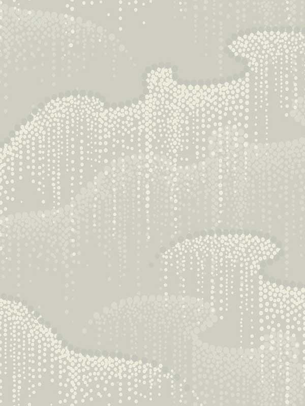 Moonglight Pearls wallpaper in light taupe color - pattern number OS4265 - by Candice Olson in the Modern Nature Second Edition collection