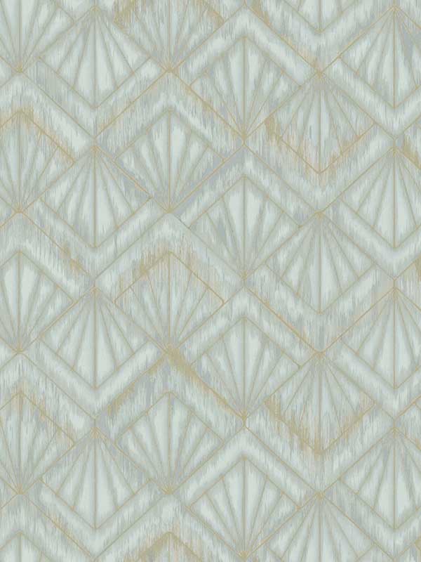 Modern Shell wallpaper in light blue color - pattern number OS4273 - by Candice Olson in the Modern Nature Second Edition collection