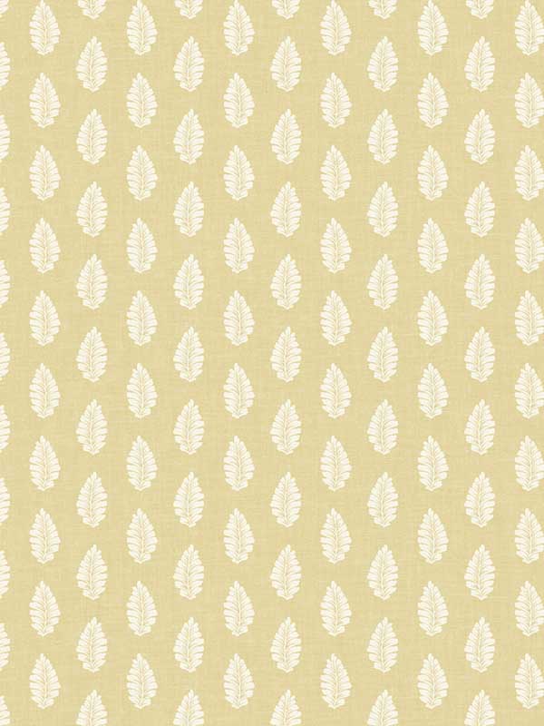 Leaf Pendant wallpaper in yellow color - pattern number GR5961 - by York in the Grandmillennial collection