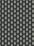 Leaf Pendant wallpaper in black color - pattern number GR5965 - by York in the Grandmillennial collection