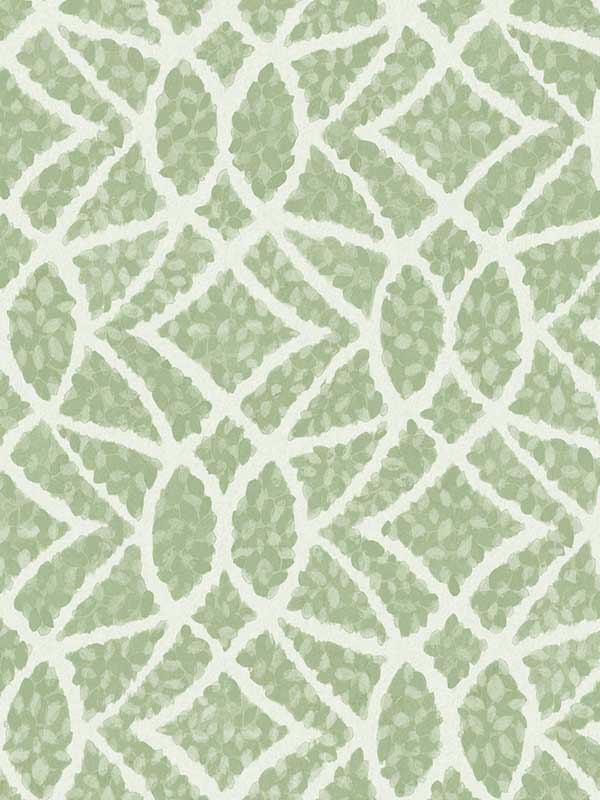 Boxwood Garden wallpaper in green color - pattern number GR5972 - by York in the Grandmillennial collection