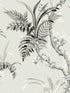Enchanted Fern fabric in grey and beige color - pattern number GR5995 - by York in the Grandmillennial collection