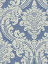 Tapestry Damask fabric in blue color - pattern number GR6024 - by York in the Grandmillennial collection