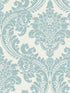 Tapestry Damask fabric in teal color - pattern number GR6025 - by York in the Grandmillennial collection