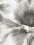 Summer Palm Tropical fabric in charcoal color - pattern number 2927-40100 - by A Street Prints in the Newport collection
