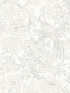 Beaufort Peony Chinoiserie fabric in dove color - pattern number 2927-80400 - by A Street Prints in the Newport collection