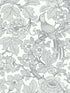 Beaufort Peony Chinoiserie fabric in light grey color - pattern number 2927-80408 - by A Street Prints in the Newport collection