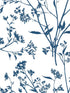 Southport Delicate Branches fabric in indigo color - pattern number 2927-80702 - by A Street Prints in the Newport collection