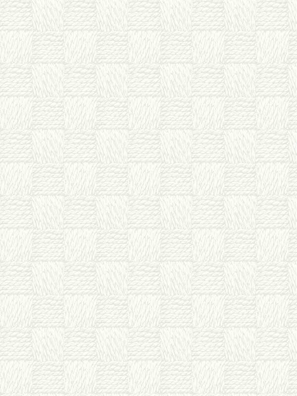 Calabash Rope Basketweave fabric in dove color - pattern number 2927-80800 - by A Street Prints in the Newport collection